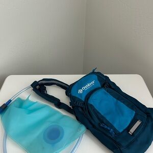 Blue Hydration Backpack